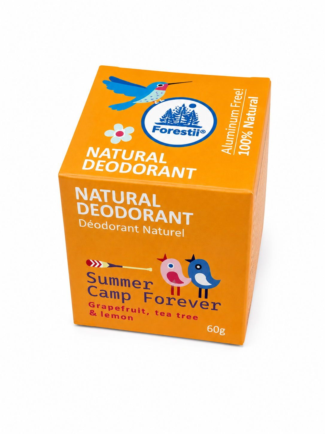 Summer Camp Forever - 60g: Grapefruit, Lemon and Tea Tree scent - Forestii