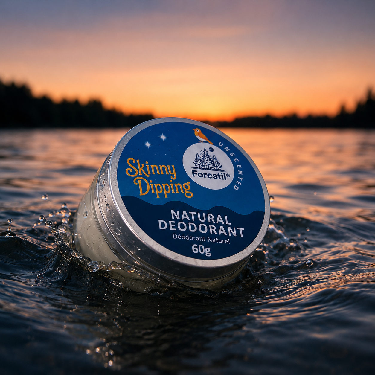 Skinny Dipping - 60g: UNSCENTED - Forestii
