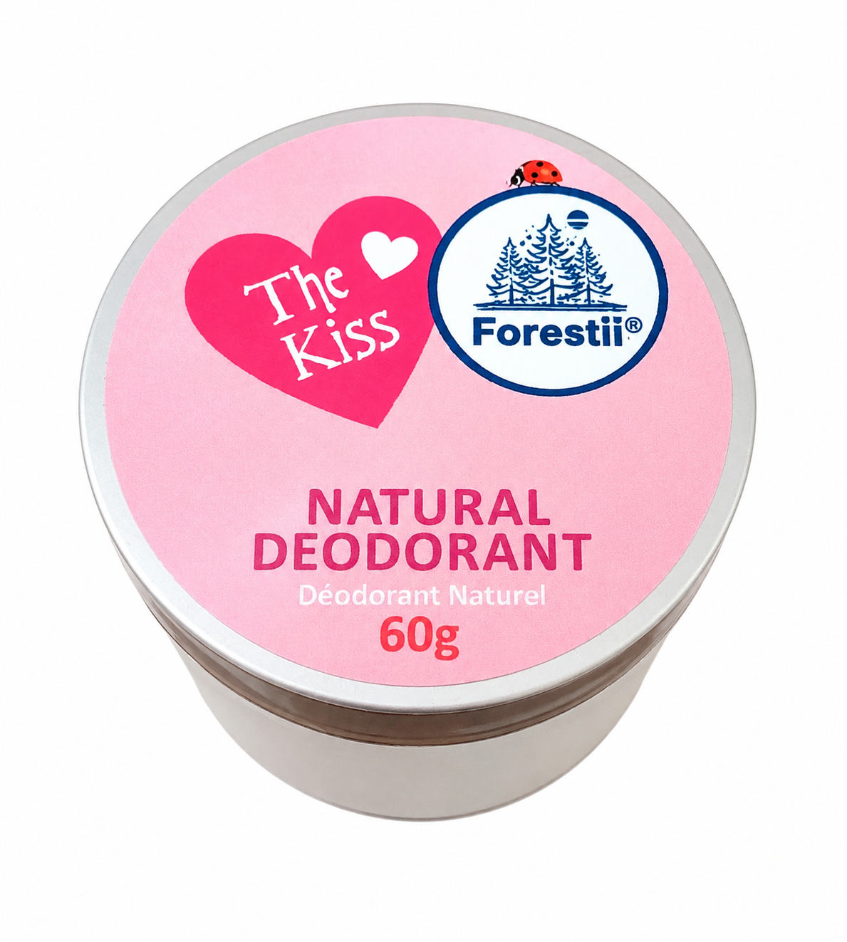 The Kiss - 60g: Pink Grapefruit, Lemon Grass and Peppermint scent - Forestii