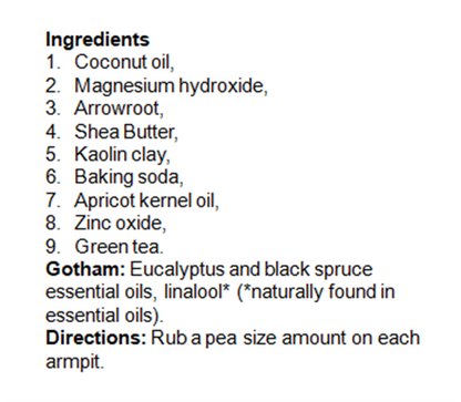 Gotham - 60g: Black Spruce and Eucalyptus scent - Forestii