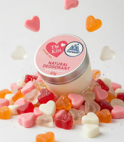 The Kiss - 60g: Pink Grapefruit, Lemon Grass and Peppermint scent - Forestii